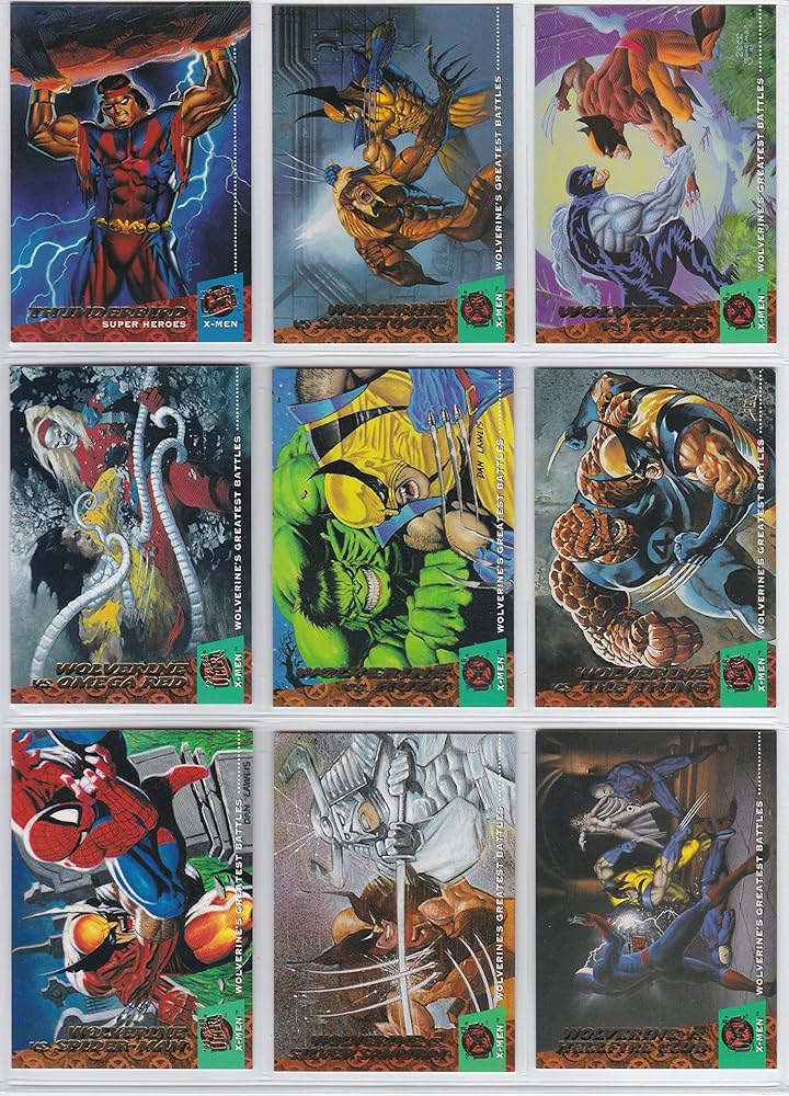 Amazon.com: 1994 Fleer Ultra X-Men Base Set of 150 Cards NM